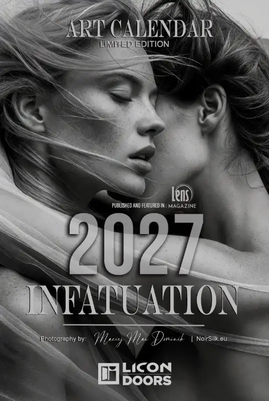 Okładka kalendarza Licon Doors 2027 autorstwa Macieja Maxa Dominika